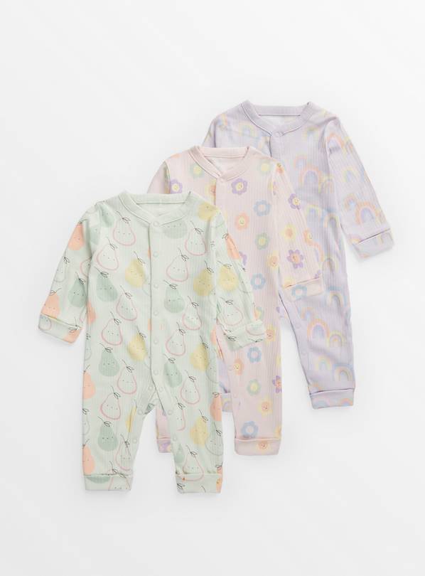 Footless best sale sleepsuits girl